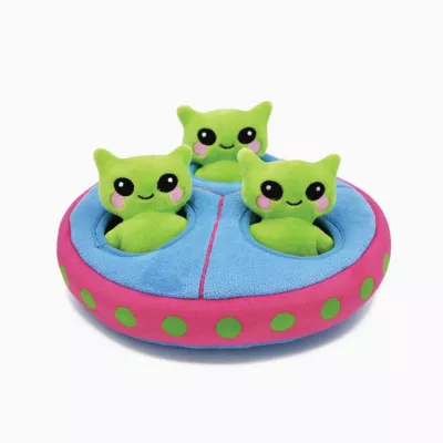 HugSmart Space Paws Dog Toy, UFO