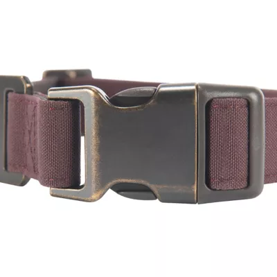 Carhartt Adjustable Nylon Duck Dog Collar, Deep Wine - Image 2