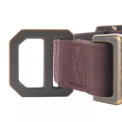 Carhartt Adjustable Nylon Duck Dog Collar, Deep Wine - Image 3