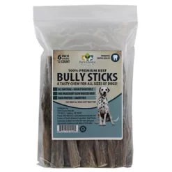 Pet's Choice Pharmaceuticals 6 In. Natural Premium Bully Stick Dog Chew Treats, 12 Ct.
