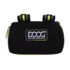 DOOG Bolt Neoprene High Visibility Walkie Dog Walking Pouch With Tidy Bags Pickup Poop Bags, Black With Neon Yellow Trim