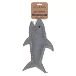 Outback Tails Shazza The Shark Premium Jute Dog Chew Toy From Doog