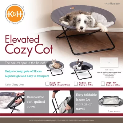 K&H Pet Products Cozy Elevated Pet Cot Bed - Image 8