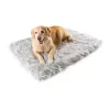 Paw Brands PupRug Faux Fur Orthopedic Pillow Dog Bed
