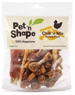 Pet 'n Shape Chicken Mix Variety Pack Dog Treats, 16 Oz.