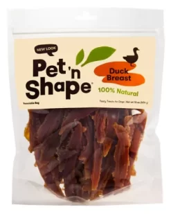 Pet 'n Shape Duck Breast Fillets Dog Treats, 16 Oz.