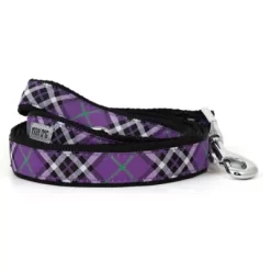 Worthy Dog Bias Plaid Dog Leash