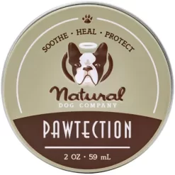 Natural Dog Company Pawtection Tin For Dogs, 2 Oz.