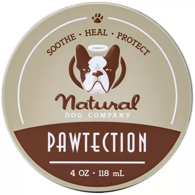 Natural Dog Company Pawtection Dog Paw Balm Tin, 4 Oz.