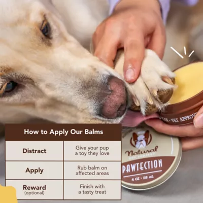 Natural Dog Company Pawtection Dog Paw Balm Tin, 4 Oz. - Image 4