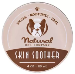 Natural Dog Company Skin Soother Dog Balm Tin, 4 Oz.
