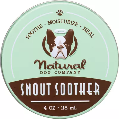 Natural Dog Company Snout Soother Dog Nose Balm Tin, 4 Oz.