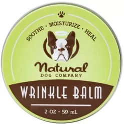 Natural Dog Company Wrinkle Balm Tin For Dogs, 2 Oz.