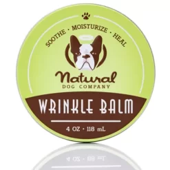 Natural Dog Company Dog Wrinkle Balm Tin, 4 Oz.