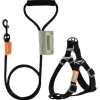 New! Touchdog Macaron 2-in-1 Durable Nylon Dog Harness And Leash