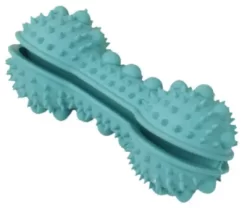 Pet Life Denta-Bone TPR Treat Dispensing And Dental Cleaning Durable Dog Toy