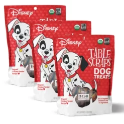 Table Scraps Disney Organic Chicken Tender Recipe Dog Treats, 5 Oz., 3-Pack