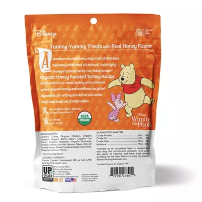 Table Scraps Disney Organic Honey Roasted Turkey Recipe Dog Treats, 5 Oz., 3-Pack - Image 2