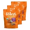 Riley's Organics Pumpkin & Coconut Large Bone Dog Treats, 5 Oz., 3-Pack