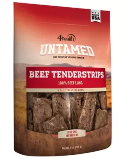 4health Untamed Tenderstrips Dog Treats, 9 Oz.