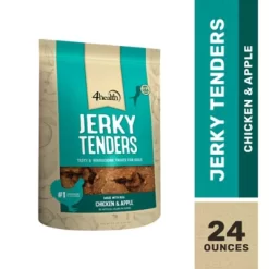 4health Chicken And Apple Flavor Jerky Tenders Dog Treats, 24 Oz.