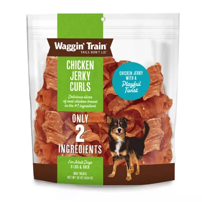 Waggin' Train Chicken Jerky Curls Dog Treats, 16 Oz.