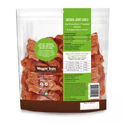 Waggin' Train Chicken Jerky Curls Dog Treats, 16 Oz. - Image 2
