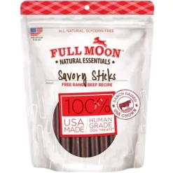 Full Moon Essential Beef Sticks Dog Treats, 22 Oz.