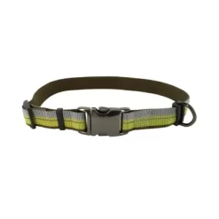 Retriever Adjustable Reflective Dog Collar With Metal Buckle