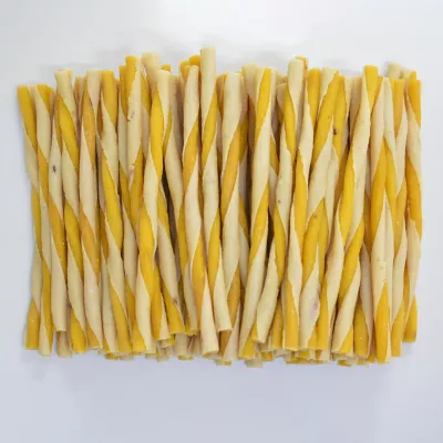 Retriever Twists Chicken Flavor Rawhide-Free Dog Chew Treats, 100 Ct. - Image 3