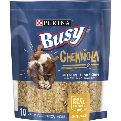 Purina Busy Bone Chewnola Dog Treats, 10 Ct.