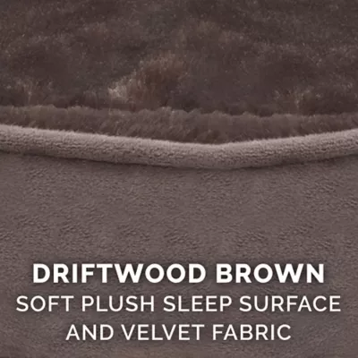 FurHaven Plush And Velvet Orthopedic Oval Dog Bed - Image 5