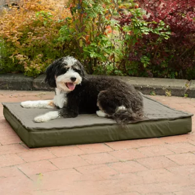 FurHaven Quilted Top Convertible Indoor/Outdoor Deluxe Orthopedic Dog Bed - Image 2