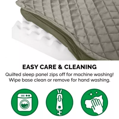 FurHaven Quilted Top Convertible Indoor/Outdoor Deluxe Orthopedic Dog Bed - Image 6