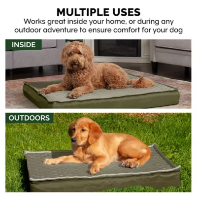FurHaven Quilted Top Convertible Indoor/Outdoor Deluxe Orthopedic Dog Bed - Image 7