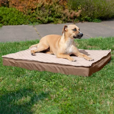 FurHaven Quilted Top Convertible Indoor/Outdoor Deluxe Cooling Gel Foam Dog Bed - Image 10