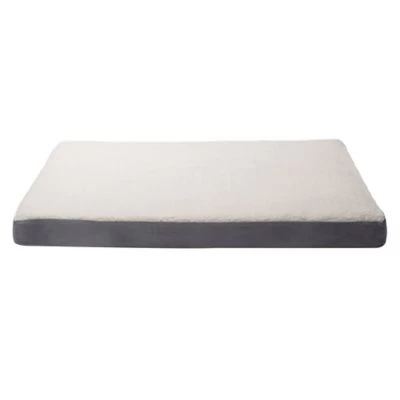 FurHaven Faux Sheepskin And Suede Deluxe Cooling Gel Mattress Dog Bed - Image 10