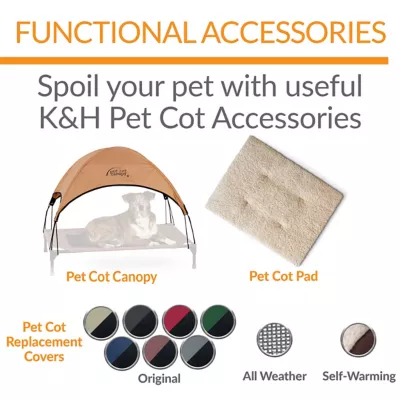 K&H Pet Products Original Pet Cot Cover, 100546578 - Image 5