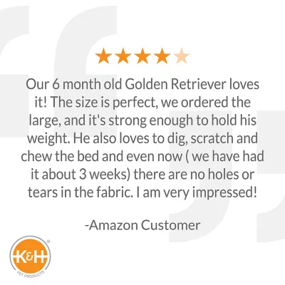 K&H Pet Products Original Pet Cot Elevated Pet Bed - Image 5