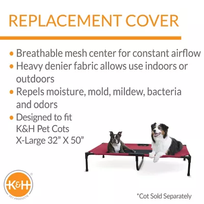 K&H Pet Products Original Pet Cot Replacement Cover - Image 3