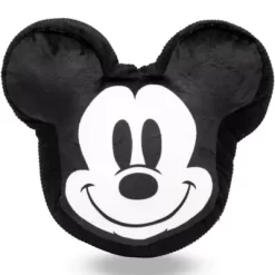 Buckle-Down Disney Plush Squeaker Mickey Mouse Smiling Face Dog Toy