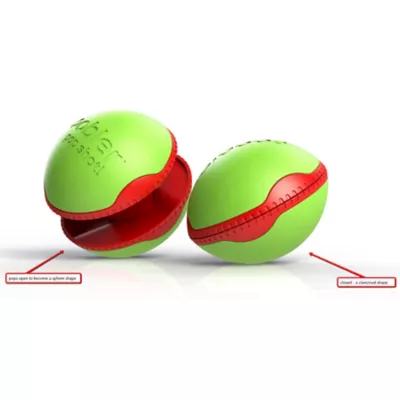 L'chic The Foobler Pop Shot Time Delayed Puzzle Toy For Dogs, Green/Red - Image 2