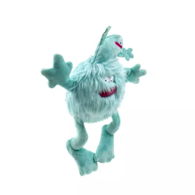 GoDog Playclean Germs Monster Squeaker Plush Pet Toy, Large - Image 2