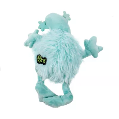 GoDog Playclean Germs Monster Squeaker Plush Pet Toy, Large - Image 5
