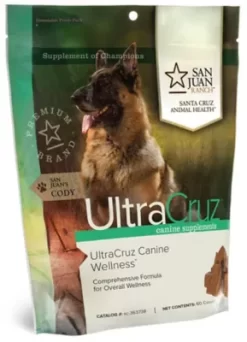 UltraCruz Canine Wellness Supplement For Dogs, 60 Count