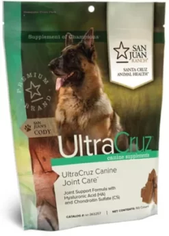 UltraCruz Canine Joint Supplement For Dogs, 60 Count