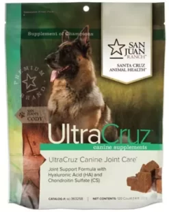 UltraCruz Canine Joint Supplement For Dogs, 120 Count