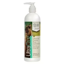 UltraCruz Canine Pure Salmon Oil Supplement For Dogs, 16 Oz.