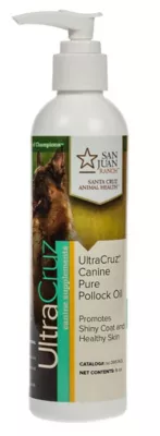 UltraCruz Canine Pure Pollock Oil Supplement For Dogs, 8 Oz.