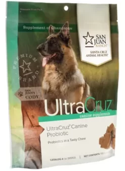 UltraCruz Canine Probiotic Supplement For Dogs, 120 Count